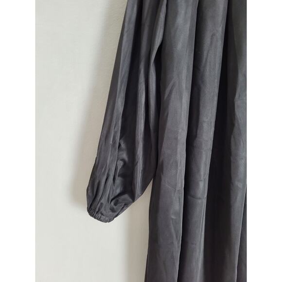 Cynthia Rowley x The Drop Women's Black Off Shoulder Mesh Mini Dress XXL - Picture 4 of 6